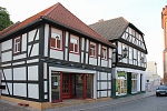 Evropa - Německo - Hrázděné stavby (Fachwerkhäuser) ze dřeva a zdiva