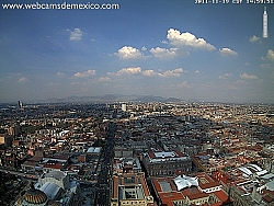 Mexico City, Latin American Tower, pohled na sever