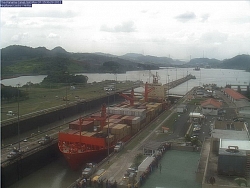Panama Canal, Miraflores Locks
