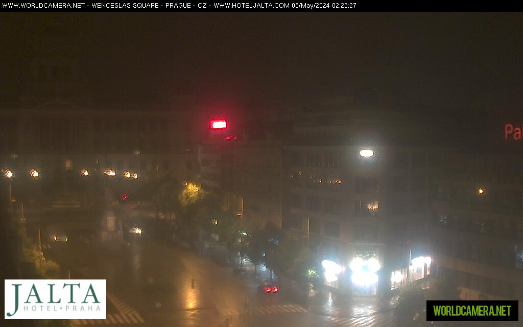 Webcam - Webkamera Praha - Václavské náměstí
