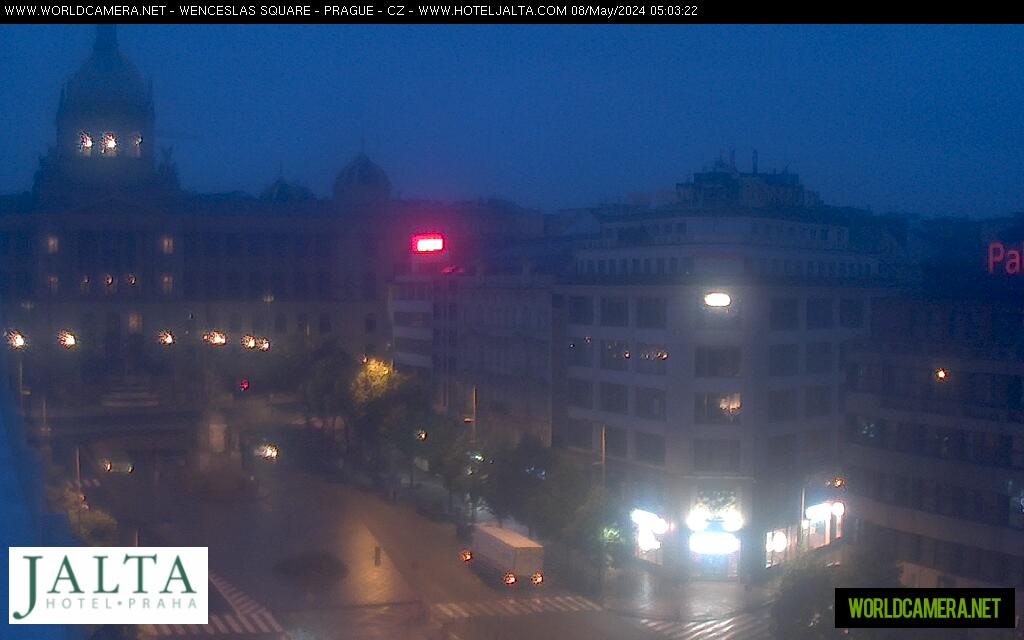 Webová kamera Václavské náměstí v Praze