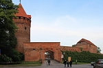Evropa - Německo - Tangermünde, hradní brána a věž, sloužící původně jako vězení