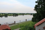 Europe - Germany - Elbe river view from Tangermünde castle