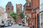 Evropa - Německo - Město Tangermünde v sousedství hradu