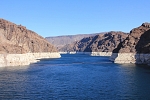 North America - USA - Arizona - Dam lake. Not full due to dry weather.