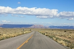 North America - USA - Arizona - Asphalt is back. Grand Canyon ahead. Airport in the foreground.