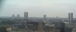 Brusel, panorama z hotelu Sheraton