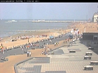 Oostende beach, university camera