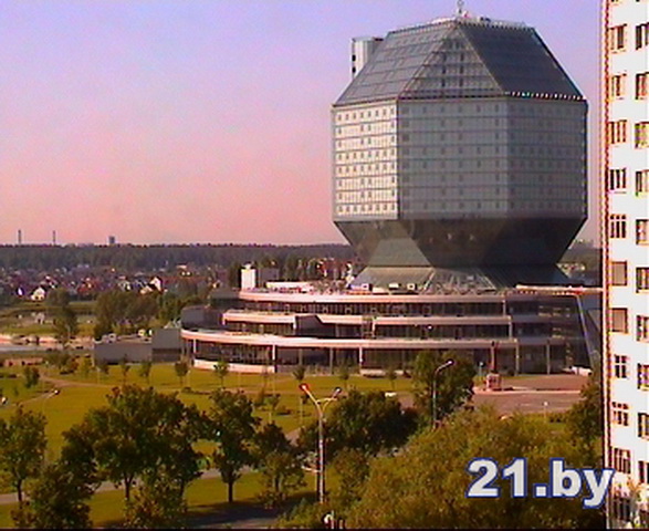 Webová kamera - Minsk, Běloruská národní knihovna | Evropa ...