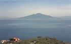 Vesuvius volcano view from Sorrento