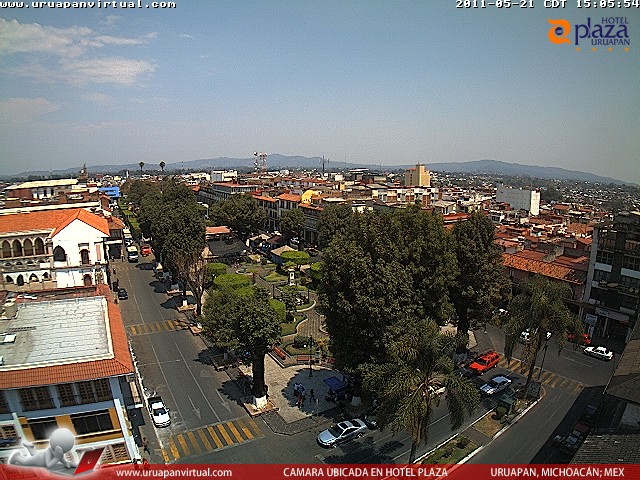 Uruapan, Hotel Plaza  panorama 