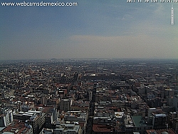 Mexico City, Latin American Tower, pohled na východ