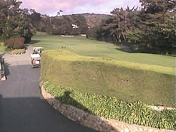 Pebble Beach Golf Course 1st hole