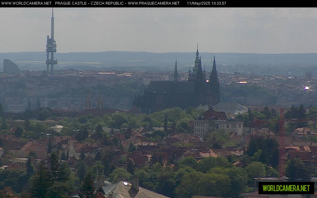 webcam_prague_hrad Çek Cum. Kameraları 